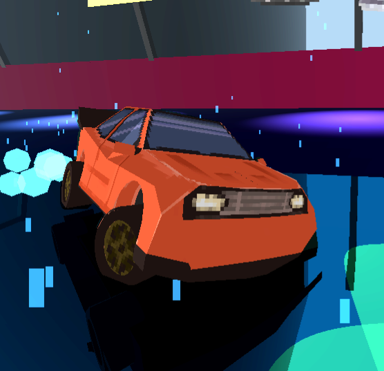 Hydroplane splash art